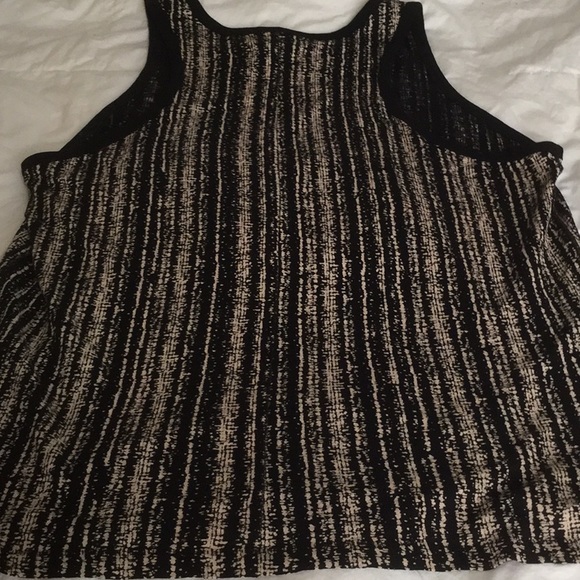 Rag n Bone black and beige top - Picture 2 of 4